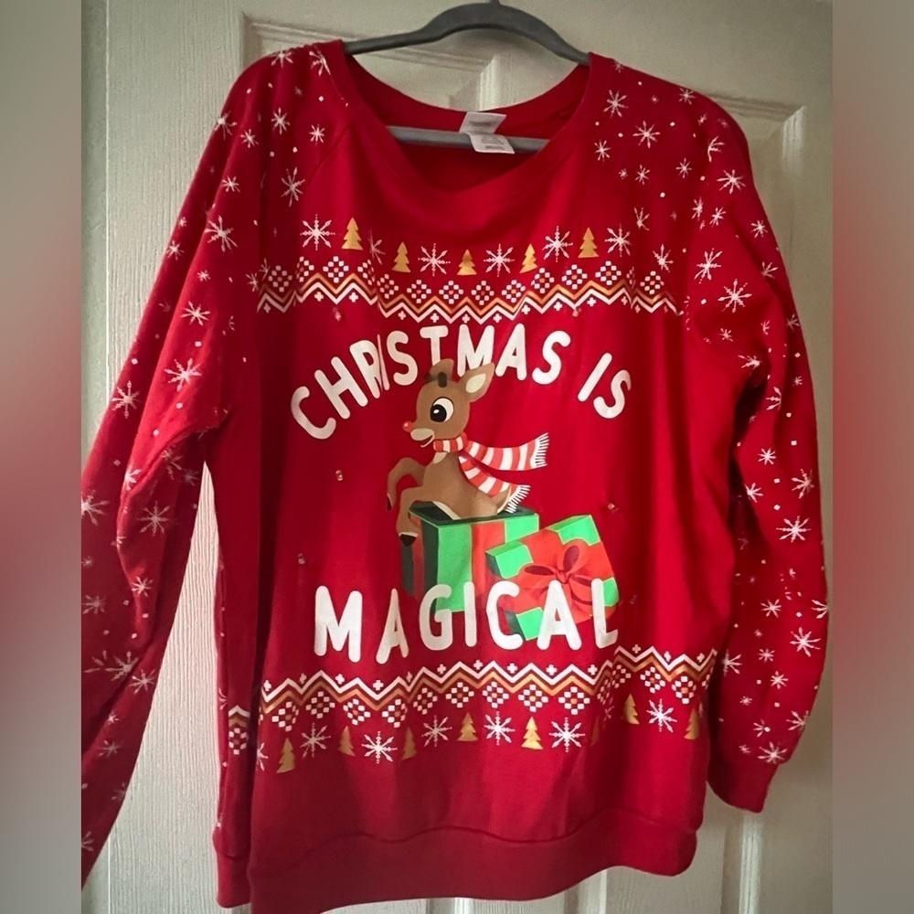 Women's Christmas Holiday Sweater - Picture 4 of 8